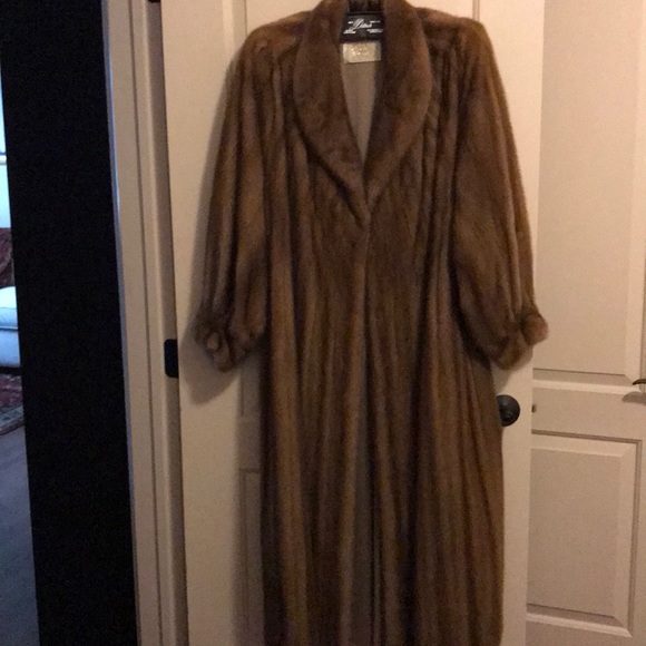 Hazel Mink Fur full length coat - Picture 1 of 1